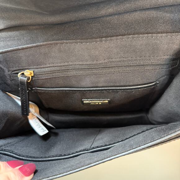 Aldo Baro Top Handle Bag Crossbody Purse Jeweled Cat Cheetah Print - Picture 6 of 10